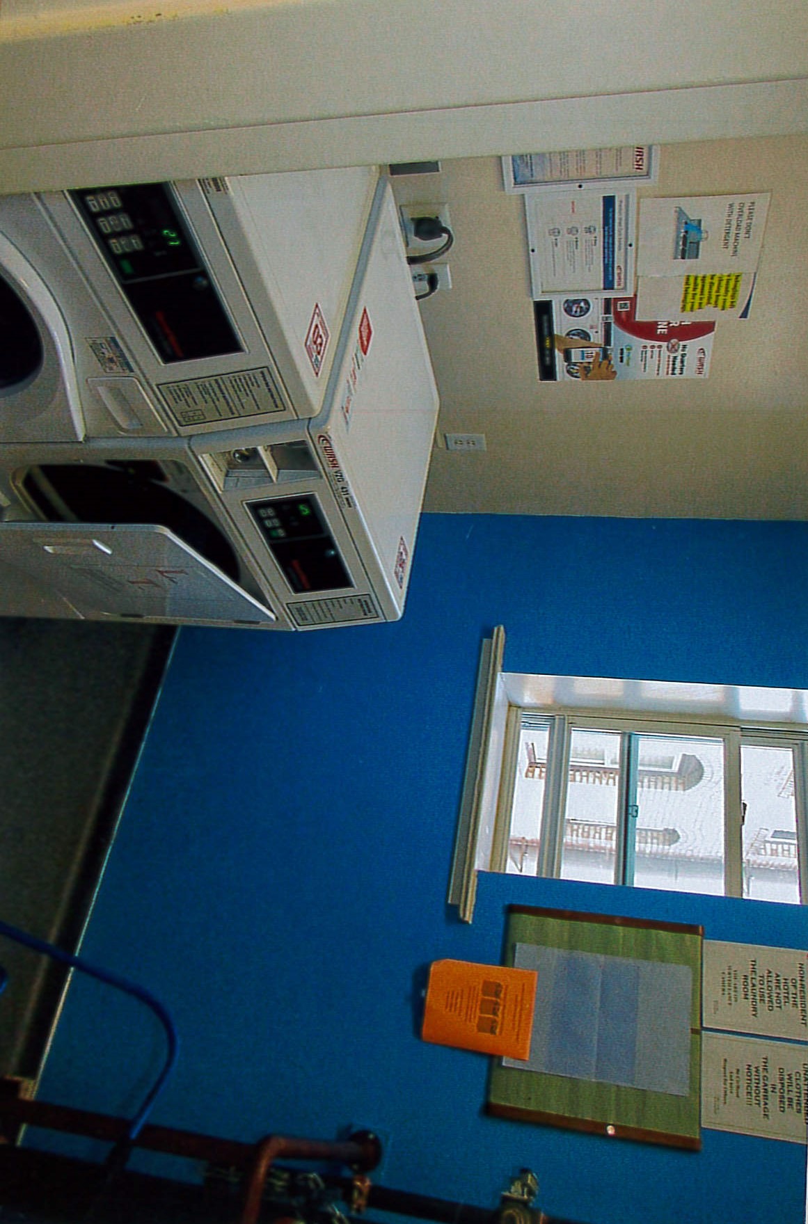 Fifth floor laundry room